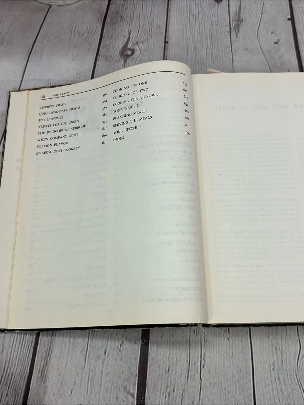 vtg 1957 Good Housekeeping Cook Book Hardcover MCM retro collectible
